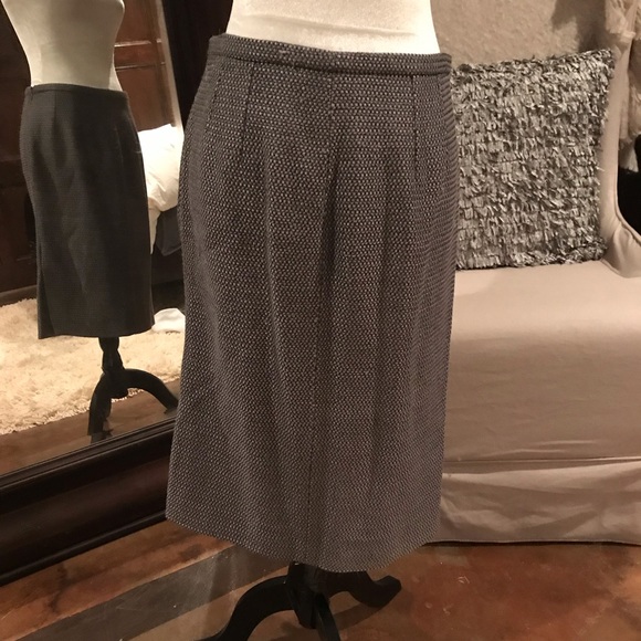 Valentino grey pencil skirt, medium 12 EUC - Picture 6 of 7